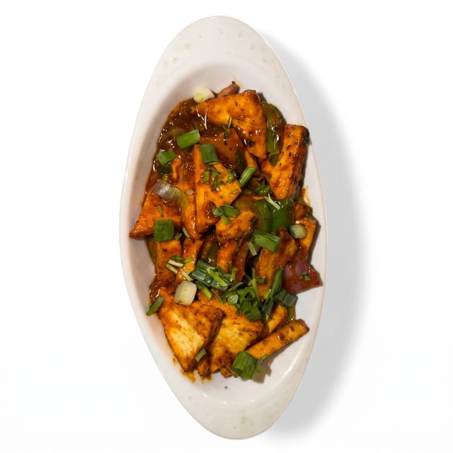 Chili Paneer.